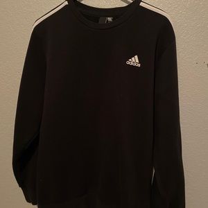 Oversize adidas sweatshirt.